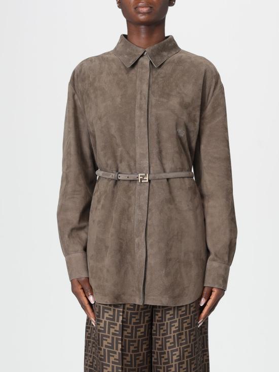 25FW 펜디 블라우스 FPT668AVRG F1T6F Brown