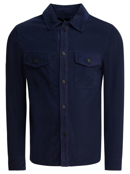 26SS 알툼 자켓 OVERSHIRT SUEDE BLUE