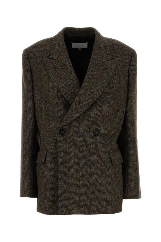 25FW 마르지엘라 수트 자켓 S29BN0413M35607 001F STRIPPED