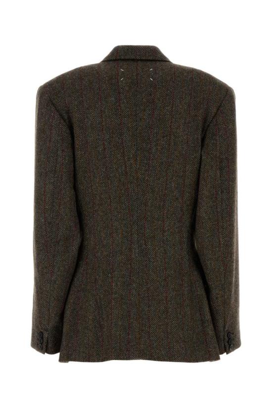 25FW 마르지엘라 수트 자켓 S29BN0413M35607 001F STRIPPED - MAISON MARGIELA