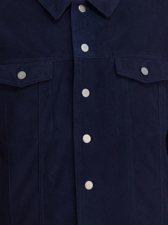 26SS 알툼 자켓 TRUCKER SUEDE BLUE - ALTUM