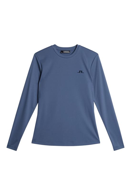 25FW 제이린드버그 트레이닝 티셔츠 AWJT13377O319 VINTAGE INDIGO DOM