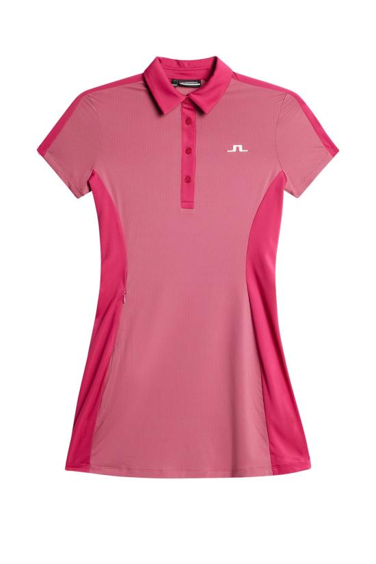  제이린드버그 숏 원피스 GWSD14167Q187 ROSE WINE DOM