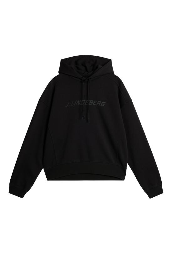  제이린드버그 후드 티셔츠 AWJS13403 9999 BLACK DOM