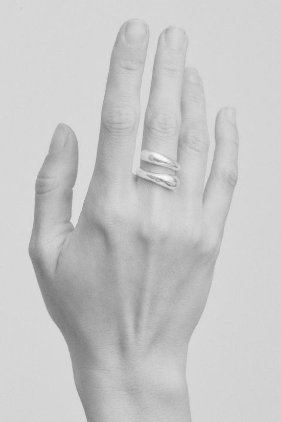  헤르난 헤르데즈 반지 Hernán Herdez Abrazo  스털링 실버 - HERNAN HERDEZ