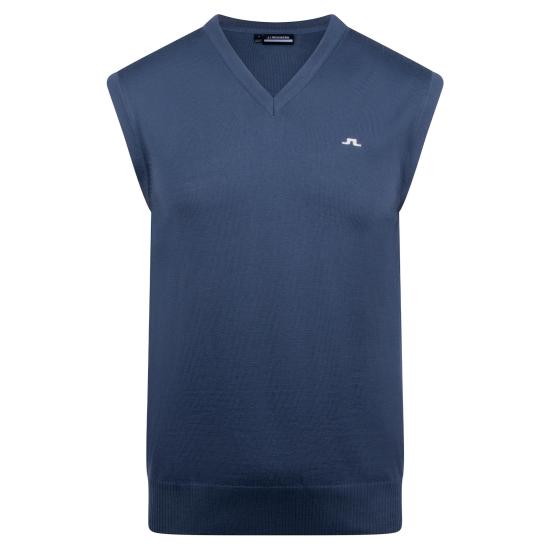 25FW 제이린드버그 니트 베스트 GMKW12909O319 VINTAGE INDIGO DOM