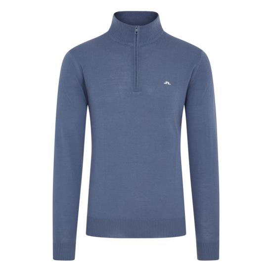  제이린드버그 집업 니트 GMKW12908O319 VINTAGE INDIGO DOM