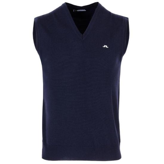 25FW 제이린드버그 니트 베스트 GMKW129096855 JL NAVY DOM