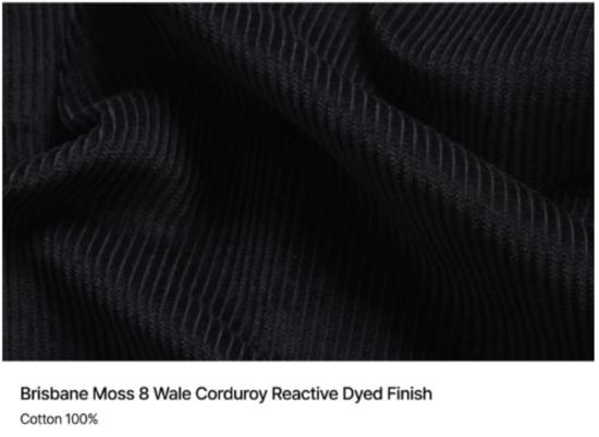  포터리 자켓 코듀로이 스윙탑 블루종 - POTTERY