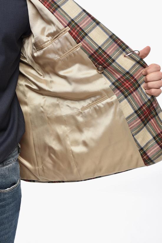  꼬르넬리아니 수트 자켓 866Z58 0866379 046 Multicolor - CORNELIANI