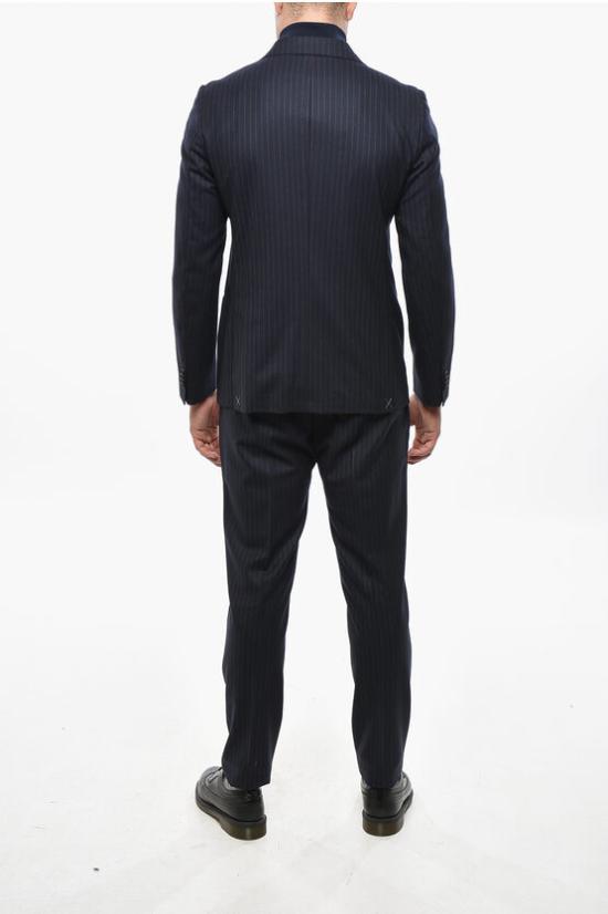  꼬르넬리아니 수트 세트 887Z85 1867314 001 Blue - CORNELIANI