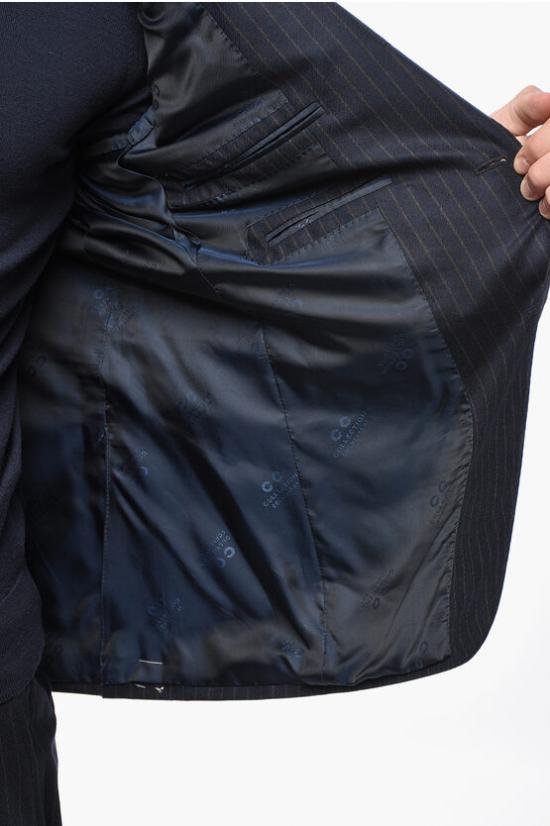  꼬르넬리아니 수트 세트 887Z85 1867314 001 Blue - CORNELIANI