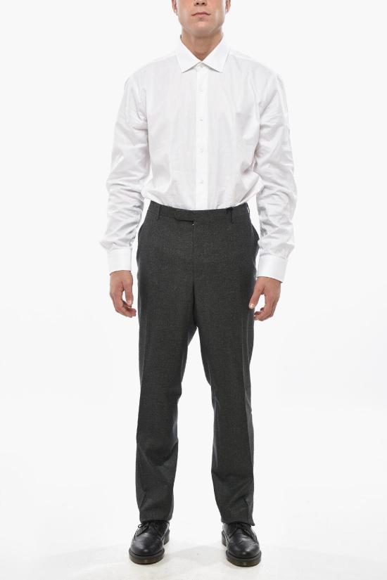  꼬르넬리아니 스트레이트 팬츠 845R03 9988253 050 Gray - CORNELIANI