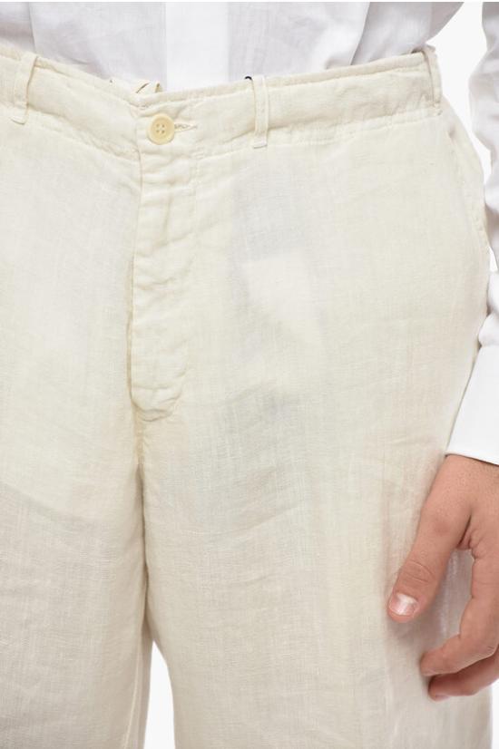  꼬르넬리아니 치노 팬츠 834EX5 9120223 073 White - CORNELIANI