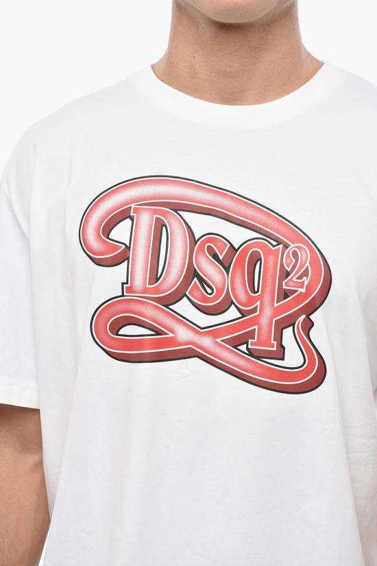  디스퀘어드2 반팔 티셔츠 S71GD1387 D20020 100 White - DSQUARED2