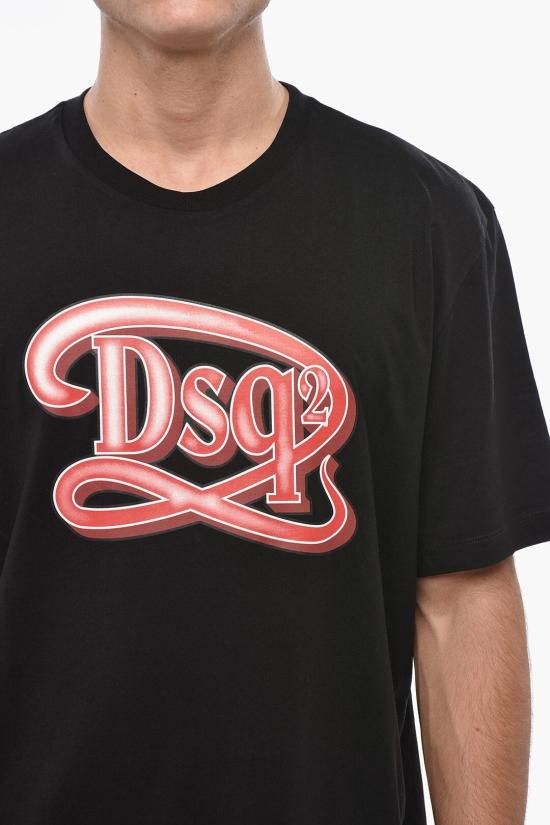  디스퀘어드2 반팔 티셔츠 S71GD1387 D20020 900 Black - DSQUARED2