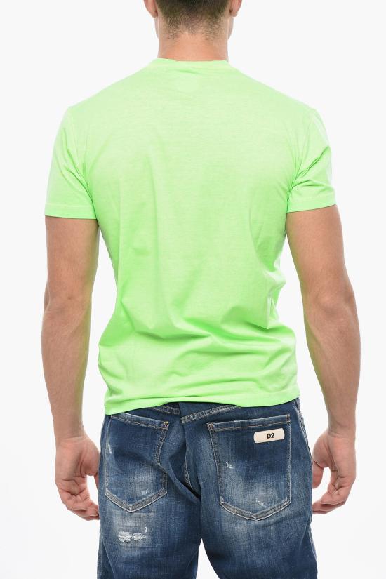  디스퀘어드2 반팔 티셔츠 S79GC0090 S22427 910 Green - DSQUARED2