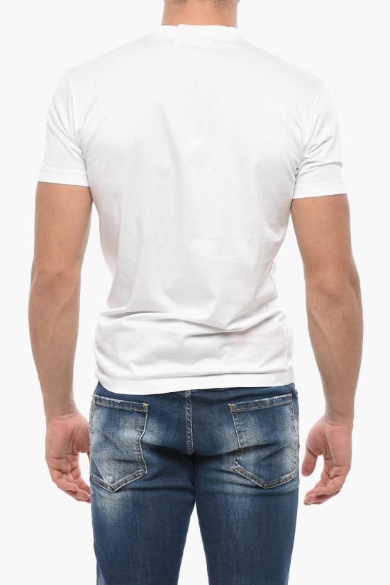  디스퀘어드2 반팔 티셔츠 S71GD1405 S23009 100 White - DSQUARED2