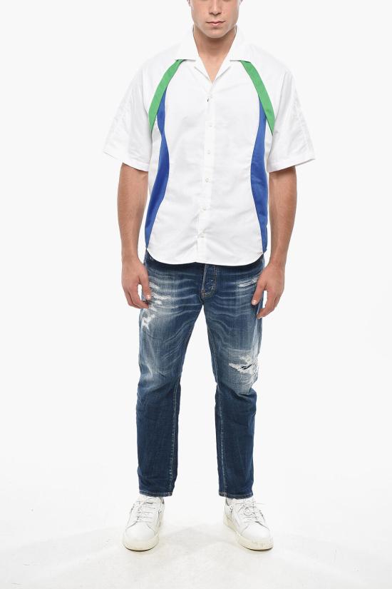  디스퀘어드2 긴팔 셔츠 S71DM0678 S52493 100 White - DSQUARED2