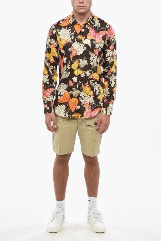  디스퀘어드2 긴팔 셔츠 S71DM0712 D35024 001S Multicolor - DSQUARED2
