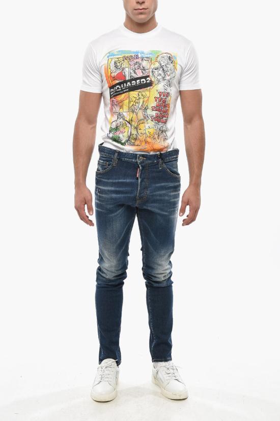  디스퀘어드2 데님 팬츠 S74LB1461 S30789 470 Blue - DSQUARED2