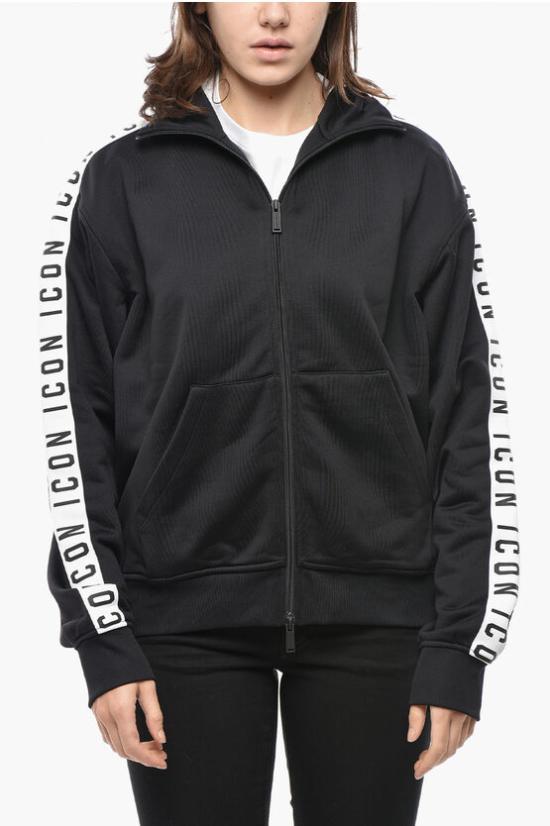  디스퀘어드2 긴팔 티셔츠 S80HG0002 S25497 900 Black