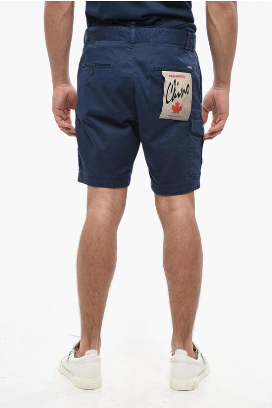  디스퀘어드2 숏팬츠 S74MU0780 S39021 486 Blue - DSQUARED2