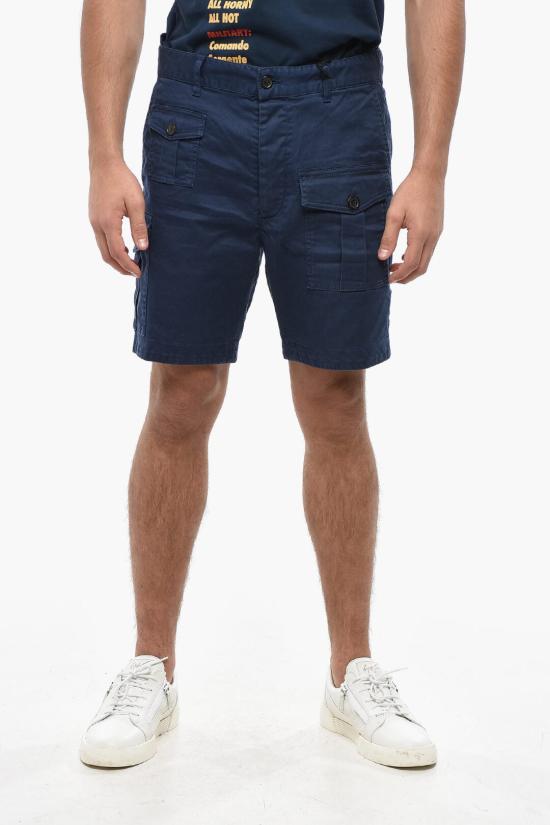  디스퀘어드2 숏팬츠 S74MU0780 S39021 486 Blue