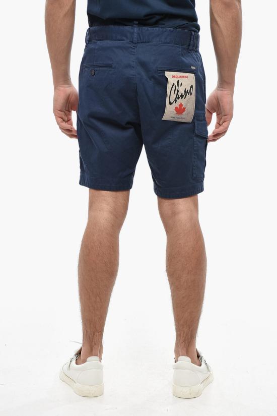  디스퀘어드2 숏팬츠 S74MU0780 S39021 486 Blue - DSQUARED2