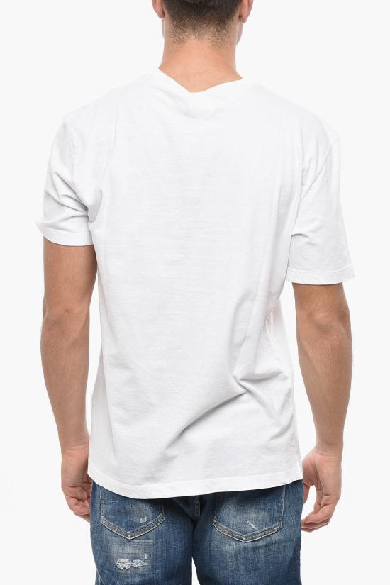  디스퀘어드2 반팔 티셔츠 S71GD1386 S22507 100 White - DSQUARED2