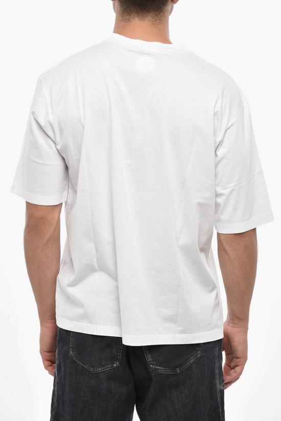  디스퀘어드2 반팔 티셔츠 S74GD1238 S23009 100 Black White - DSQUARED2