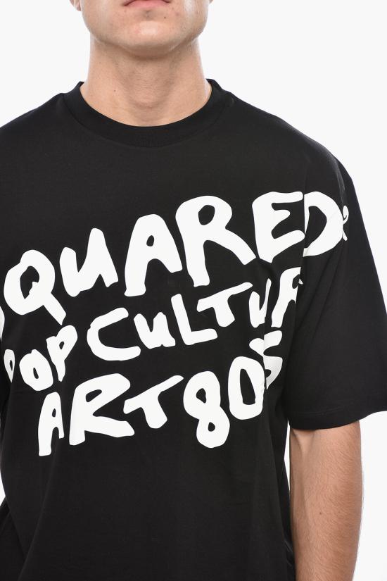  디스퀘어드2 반팔 티셔츠 S74GD1238 S23009 900 Black - DSQUARED2