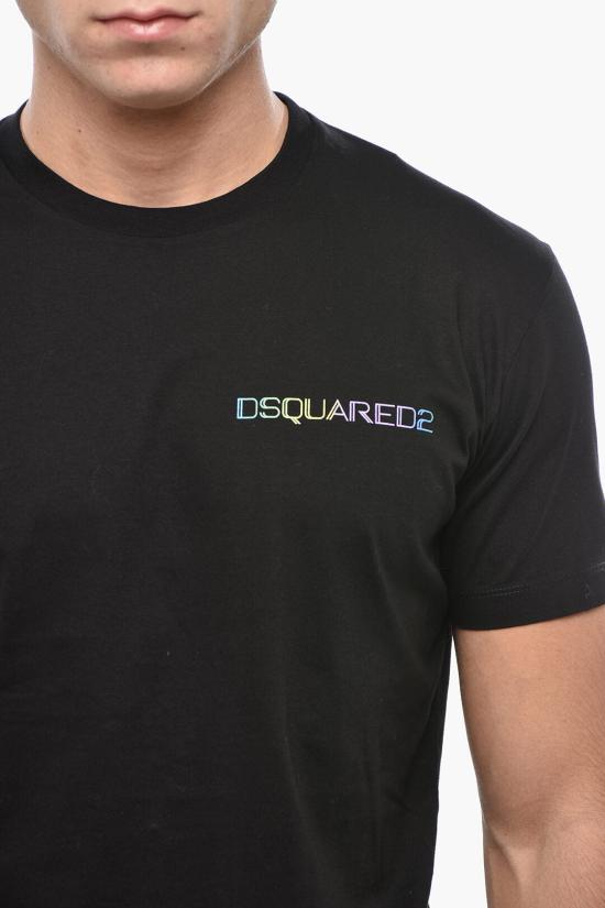  디스퀘어드2 반팔 티셔츠 S71GD1394 S23009 900 Black - DSQUARED2