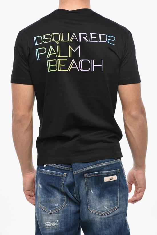 디스퀘어드2 반팔 티셔츠 S71GD1394 S23009 900 Black - DSQUARED2