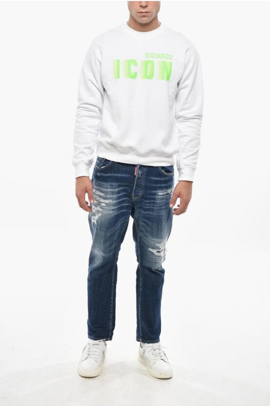  디스퀘어드2 긴팔 티셔츠 S79GU0111 S25516 968 White - DSQUARED2