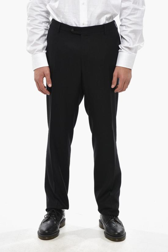  꼬르넬리아니 스트레이트 팬츠 845252 6988929 020 Black