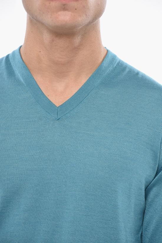  말로 스웨터 UMB006 F8Z17 E3344 Light blue - MALO