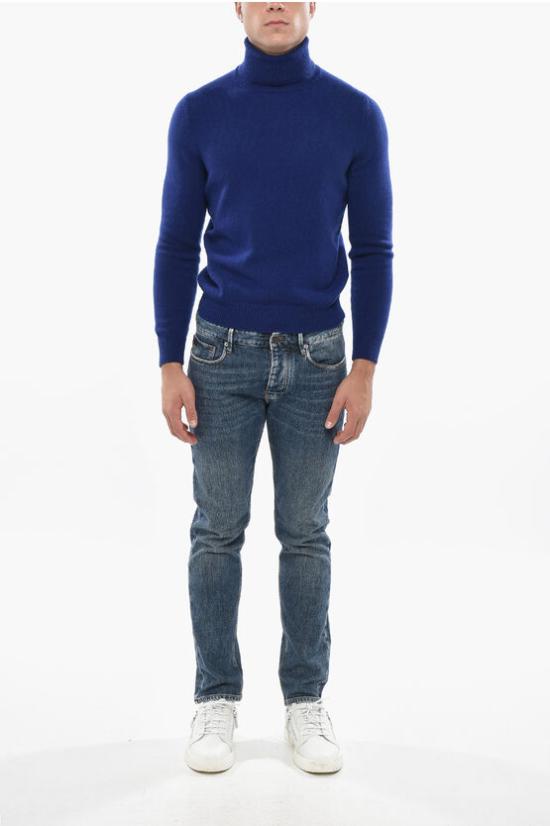  말로 터틀넥 UMC173 FCB18 E3253 Blue - MALO