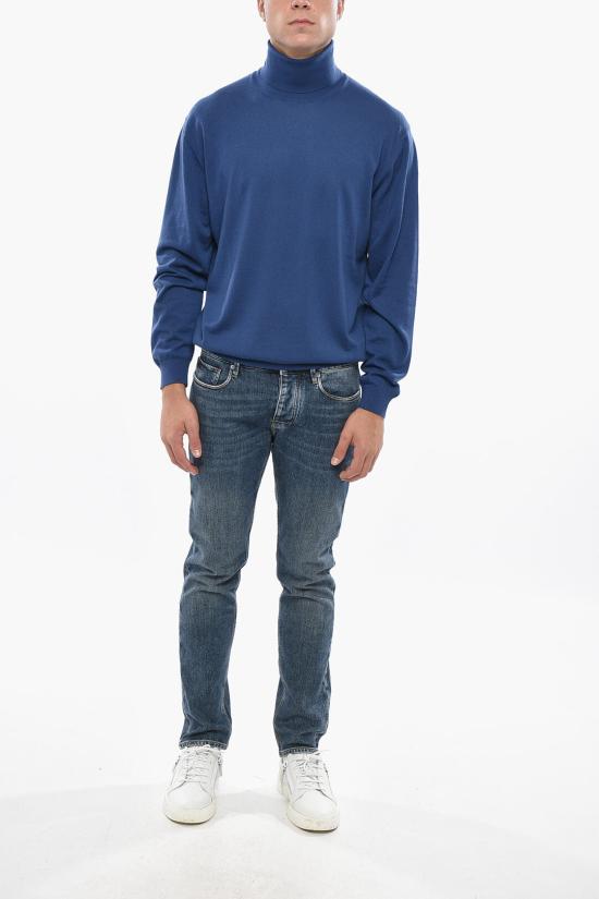  말로 터틀넥 UMC004 F1Z32 ZAFFI Blue - MALO