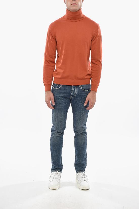 말로 터틀넥 UMC004 F1Z32 FURNA Orange - MALO