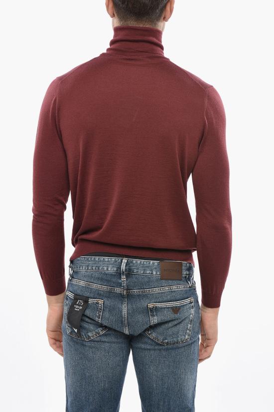  말로 터틀넥 UMC004 F1Z25 E3273 Burgundy - MALO