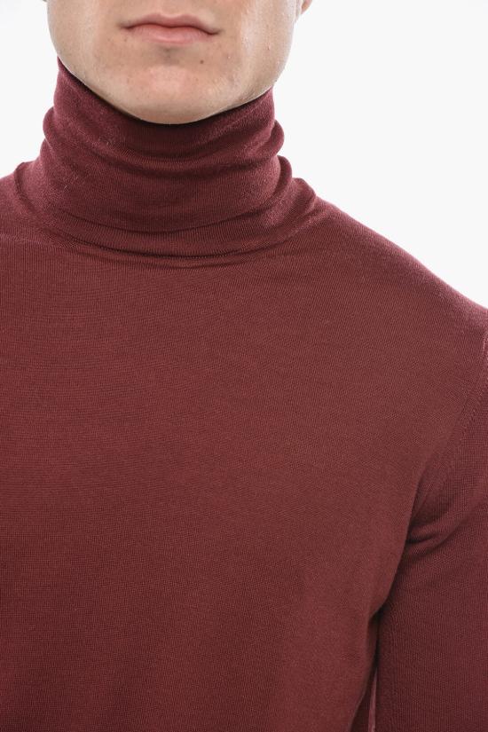  말로 터틀넥 UMC004 F1Z25 E3273 Burgundy - MALO