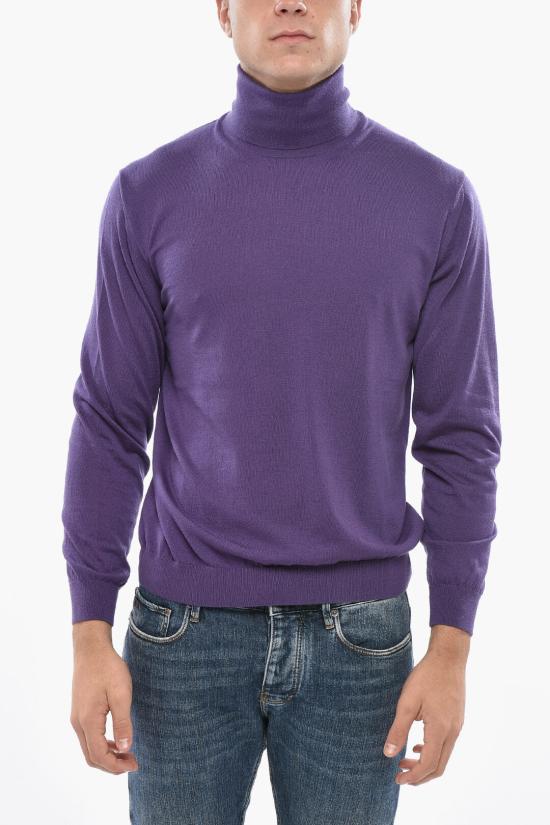  말로 터틀넥 UMC004 F1Z32 BLUBE Violet