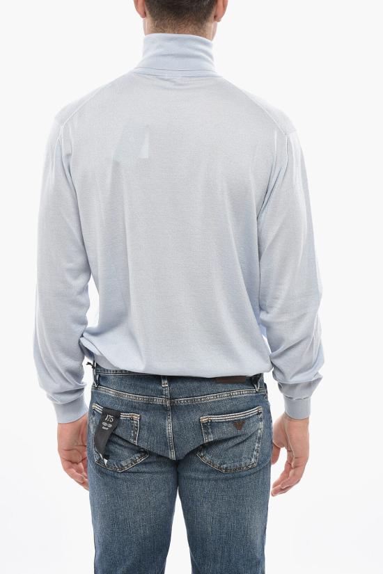  말로 터틀넥 UMC004 F1Z32 MIRAG Light blue - MALO