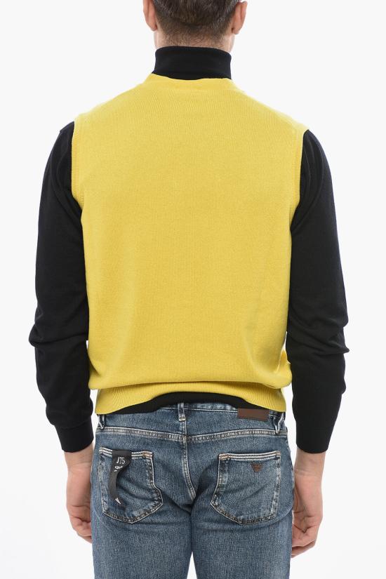  말로 니트 베스트 UXJ004 F1K02 E3237 Yellow - MALO