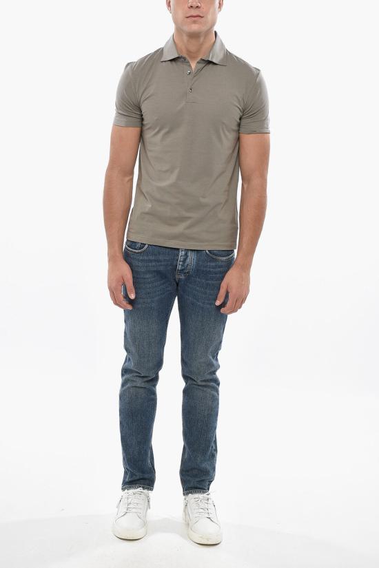  말로 폴로 티셔츠 UJD086 J3U26 E3470 Gray - MALO