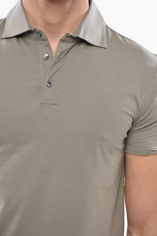  말로 폴로 티셔츠 UJD086 J3U26 E3470 Gray - MALO