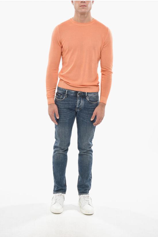  말로 스웨터 UXA140 F1K23 E3196 Orange - MALO