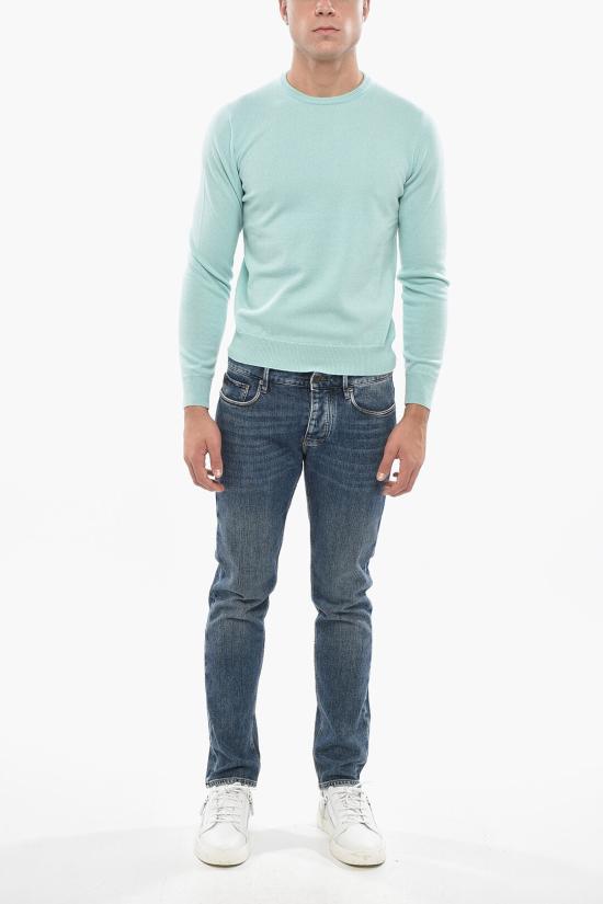  말로 스웨터 UMA008 F1K02 E3435 Light blue - MALO