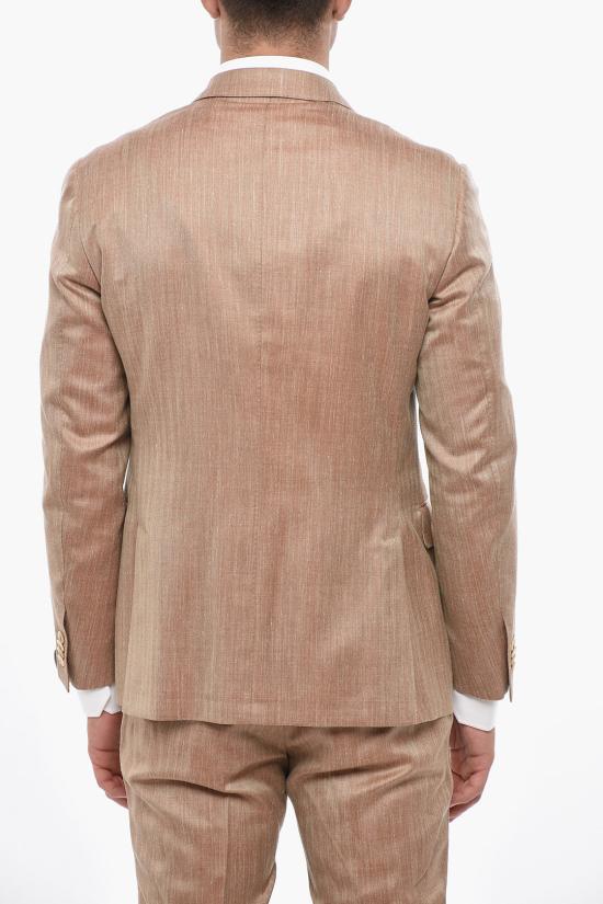  꼬르넬리아니 수트 세트 83N290 0351004 001 Arancio Beige - CORNELIANI